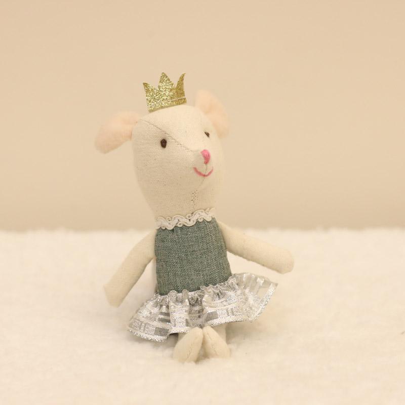 

Plush dolls Stuffed Animal Cartoon Children Playthings designed for Girls Infant Birth Date Xmas Present mouse family dollhouse 11cm-30cm