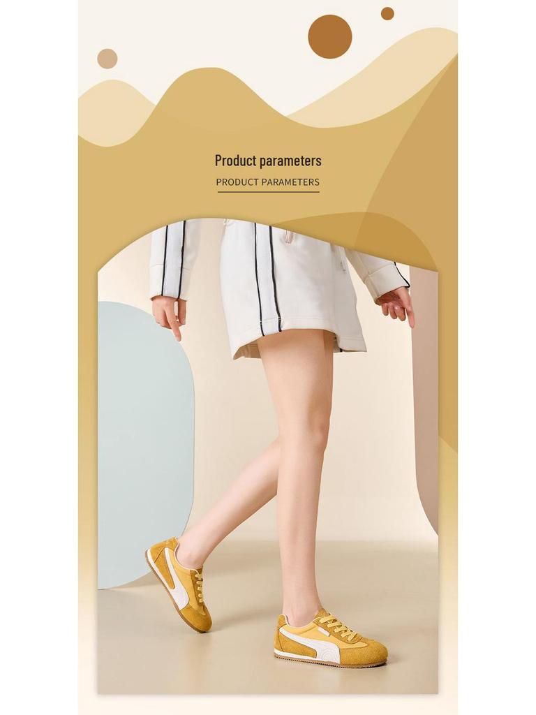 Korean Style Women's White Sneakers: Versatile, Soft Sole, Non-Slip, Comfortable Flat Trainers