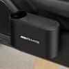 1Pcs Portable Hanging Mini Car Trash Can Wastebasket Trash Can with Lid For Mercedes-Benz AMG C500 C200 C300 A B C E GLA CLA GLK GL ML GLE W204 W205