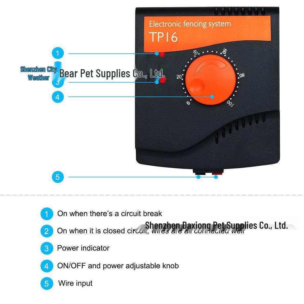 Wireless Dog Training & Electronic Fence System