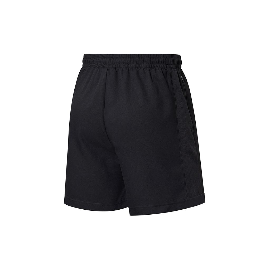 Li-Ning Quick-Drying Breathable Training Soccer Shorts Men shorts Black AKST633-1