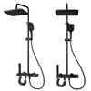 Piano Key Shower System with Digital Display