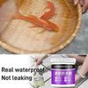 Transparent Waterproof Sealant For Bathroom Kitchen Roof Leak Repair No Demolition Required Crystal Clear Leak Repair Bathroom