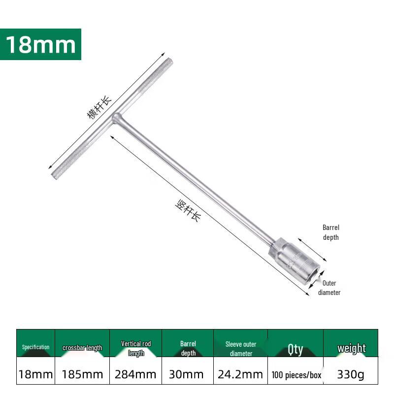 SMVP T-Handle Hex Wrench CN plug (adapter included)