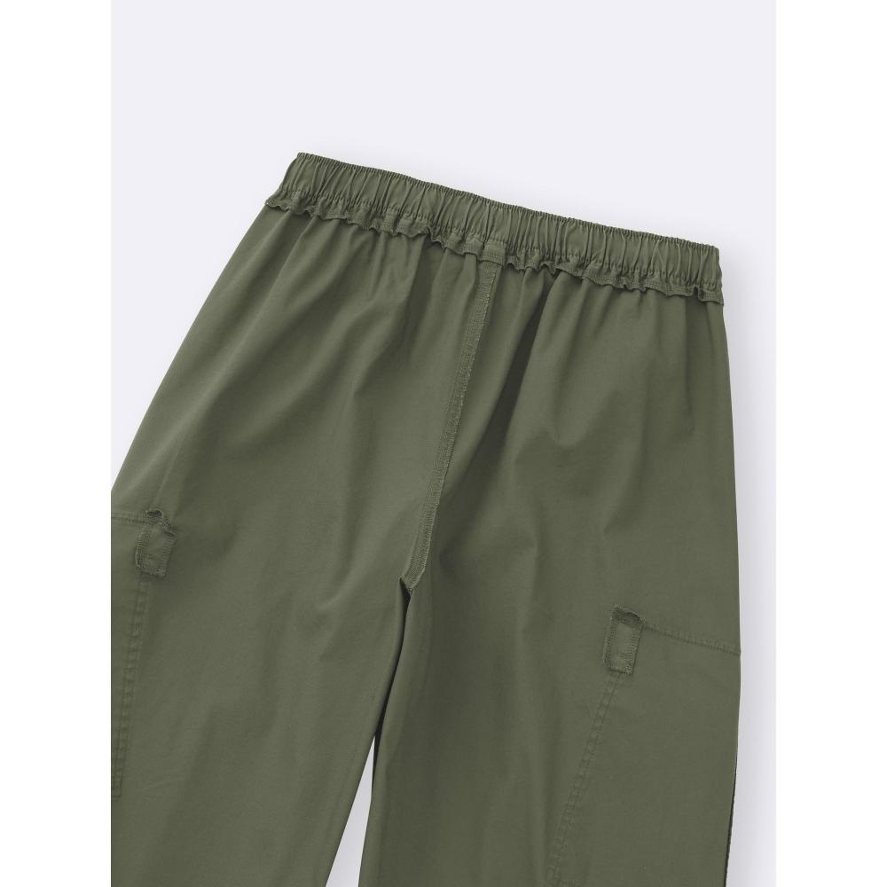 Gu By Uniqlo Cargo Barrel Ankle Pants 69.0cm