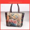 Sonnenblumen-Vögel Canvas-Handtasche Mit Stickerei Für Den Lässigen Täglichen Gebrauch