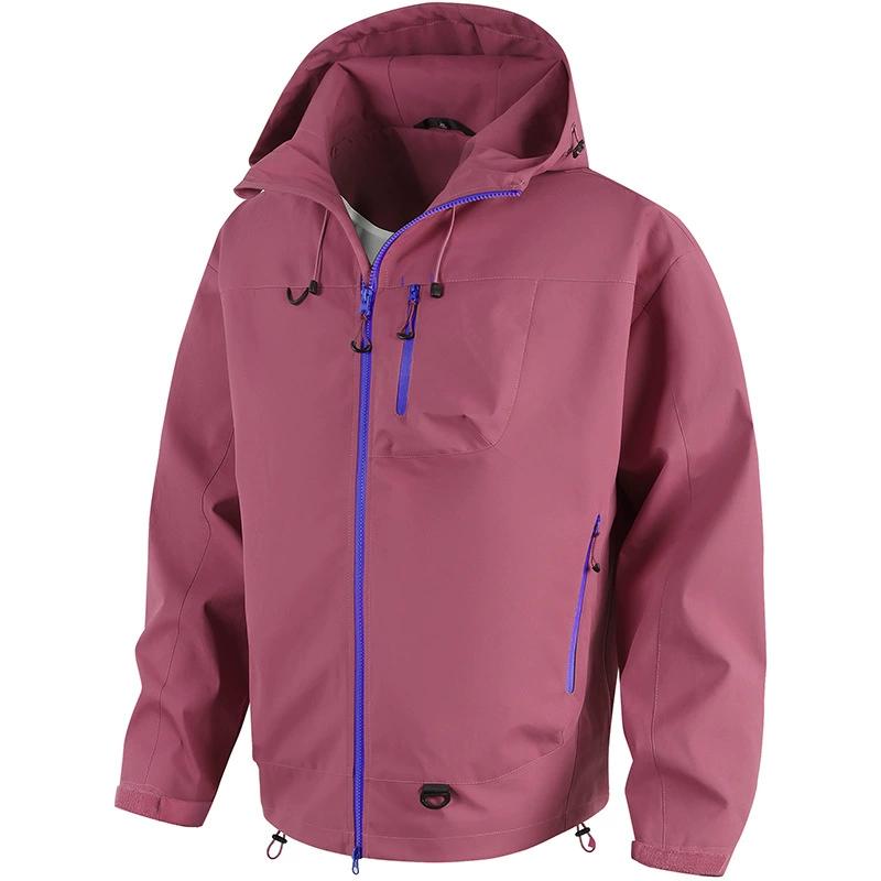 Frühlings- und Herbst-Kapuzenjacke für Herren, lässig, vielseitig, Arbeitsjacke, Mode, Sportlich, Minimalistisch, Outdoor, Stormtrooper