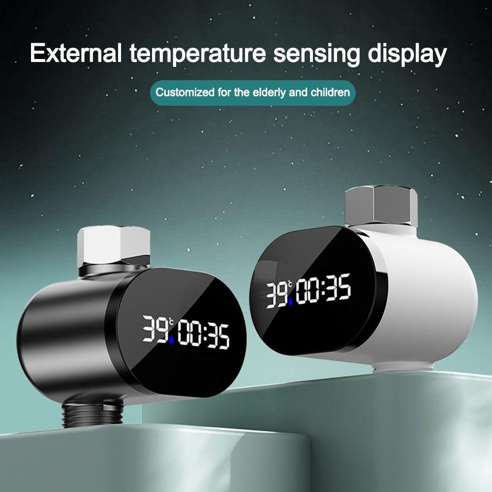 Accurate Faucet Water Temperature Gauge Waterproof Led Display 0~99 Shower Water Thermometers Digital Display Thermometer