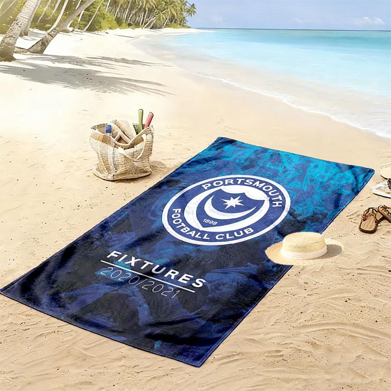 Portsmouth Beach Towel, Large Soft Quick Dry Towel for Beach Camping Swimming