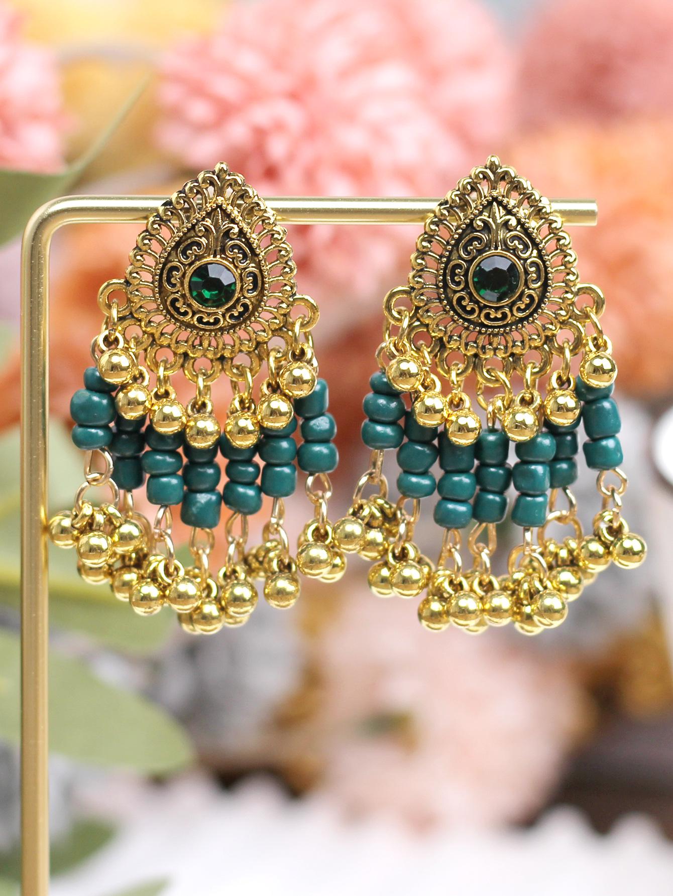 Handmade Bohemian Retro Court-Style Ethnic Earrings