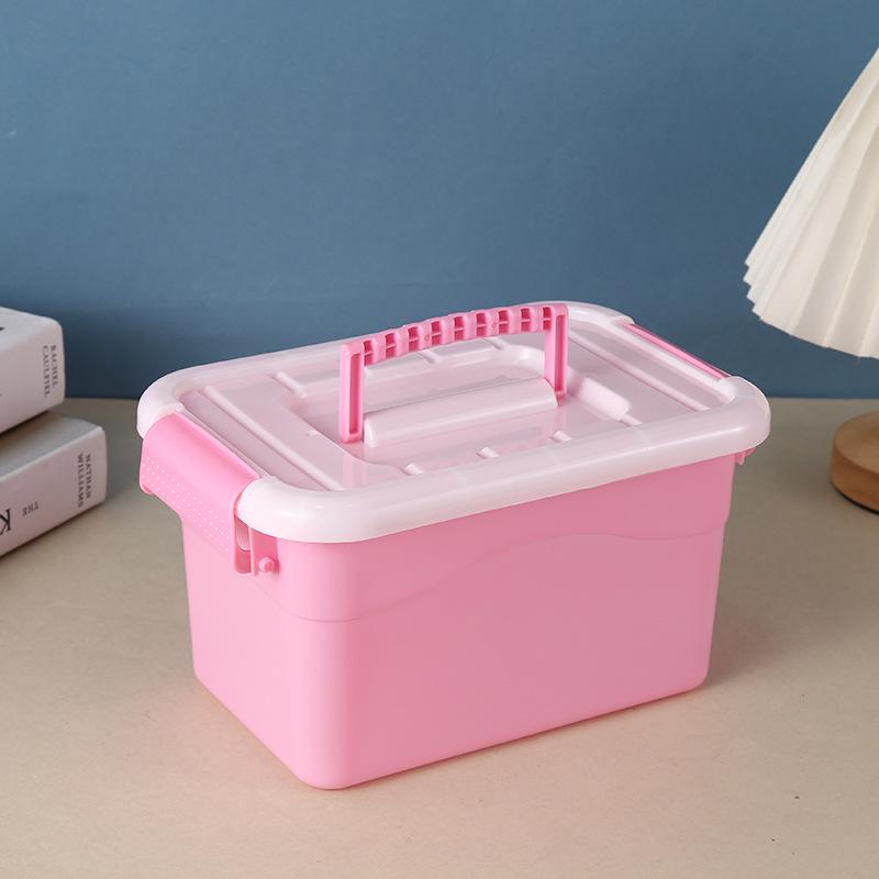 1,8 kg transparente staubdichte Aufbewahrungsbox für die Organisation von Spielzeug zu Hause