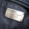 [Used] Salvatore Ferragamo Gancini leather tote bag [b41-76]
