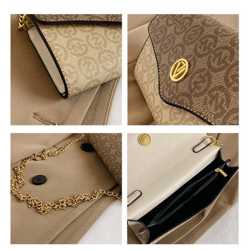 Tooxika High-quality Niche Exquisite Small Square Bag Women's New Commuter Versatile Single Shoulder Crossbody Chain Underarm Handbag