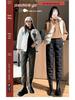 Women's Extreme Cold Harbin Winter 2025 White Duck Down Cotton Pants