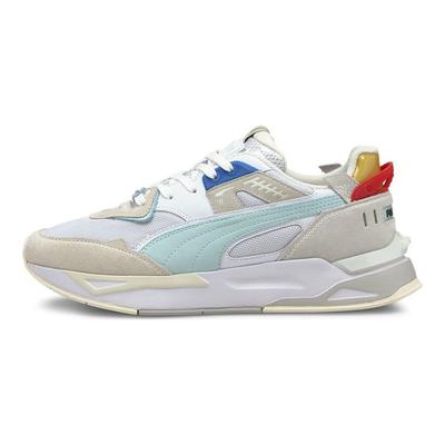 Mirage Leichte Atmungsaktive Sportliche Low-Top Freizeitschuhe Unisex Freizeitschuhe Weiß Grau Blau 380696-03