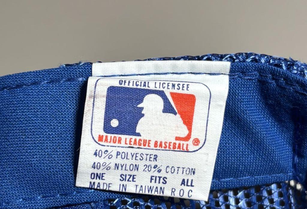 [USED] 80s/90s Deadstock New York Mets Mesh Cap with Green Brim Lining