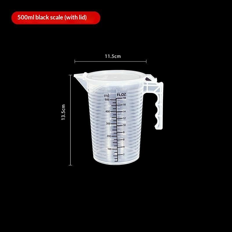 Kunststoff Große Kapazität Mit Deckel Messbecher Wasserkanne Wasserbehälter Backen Küchenwerkzeug