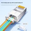 ZHIJI CAT7 Shielded 3U Gold-Plated RJ45 Network Connector