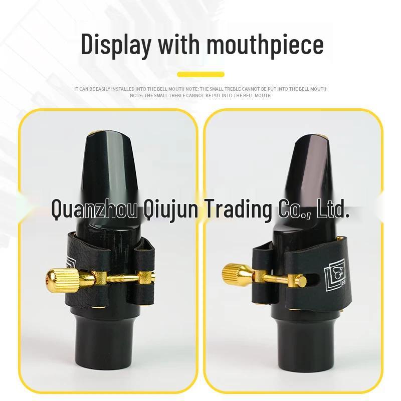 QJ Saxophone & Clarinet PU Ligature - High Vibrancy for Alto, Tenor, Baritone