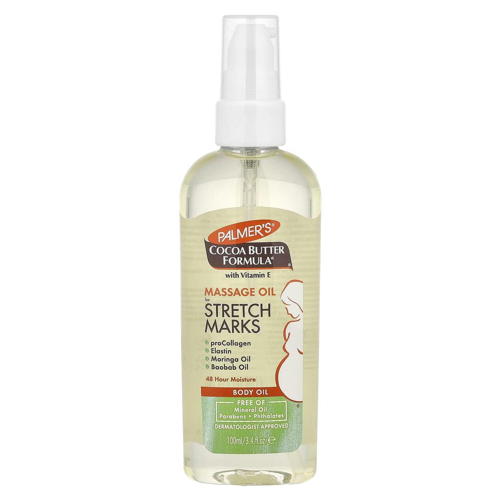 Palmer'S, Cocoa Butter Formula® with Vitamin E, Stretch Mark Massage Oil, 100 Ml (3.4 Fl Oz)