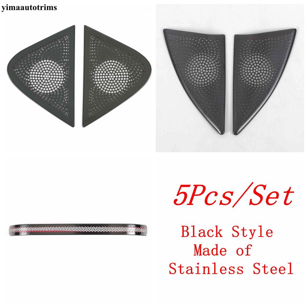 For Xpeng G6  2024 2025 Accessories Pillar A Speaker Tweeter / Rear Armrest Box Sequin / Gear Shift Side Speaker Cover Trim