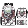 Skull Schoolbag for Primary School Students, Kindergarten New Schoolbag for Boys and Girls, Grades 2345 and 6
