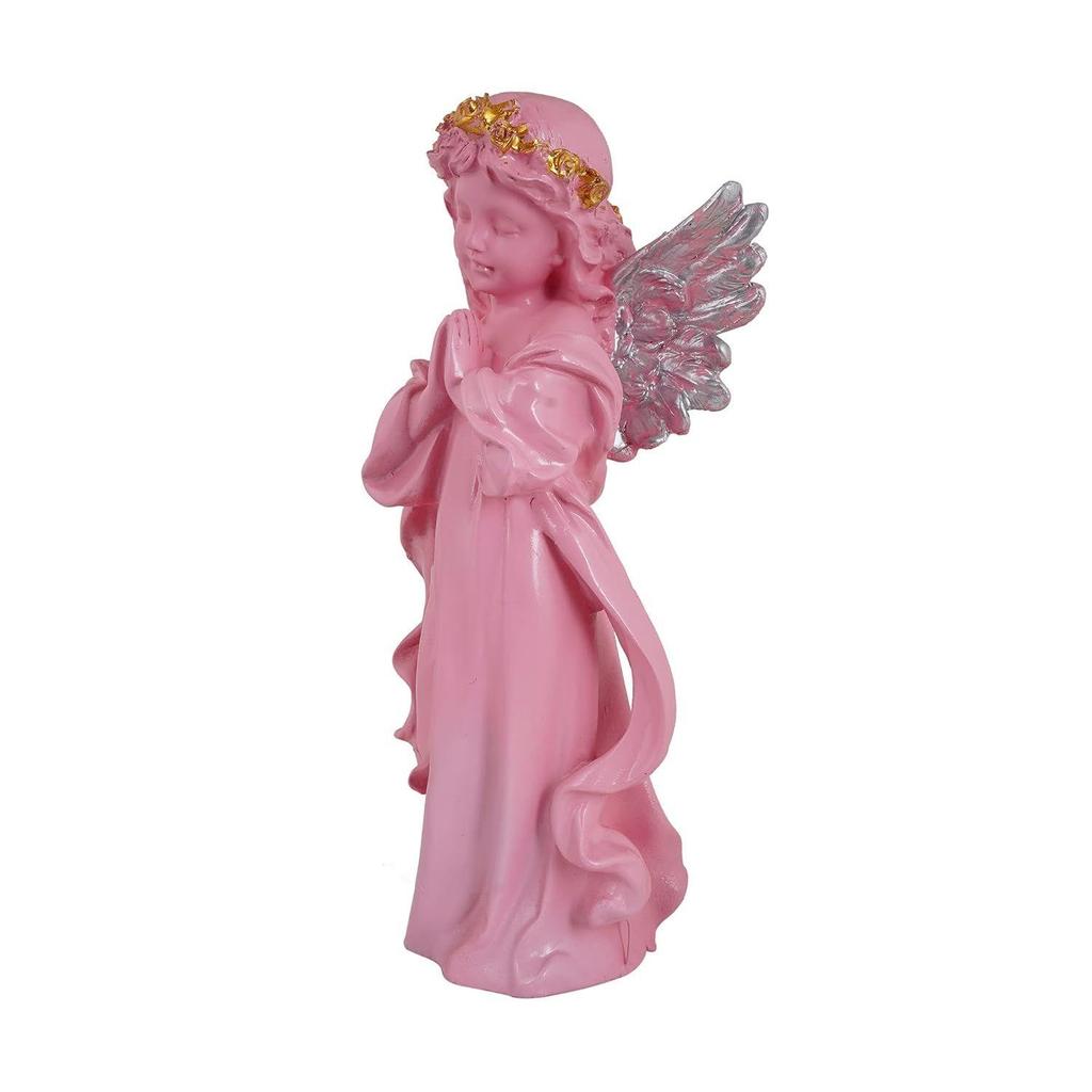 Angel Girl Showpiece for Home Decor Showpiece | Winged Girl Statue for Home Decor Item | Fairy Girl Statue for Home Shelves Decor Showpiece