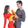 Men's Plus Size Velvet Thermal Underwear Set - Thickened for Autumn Warmth