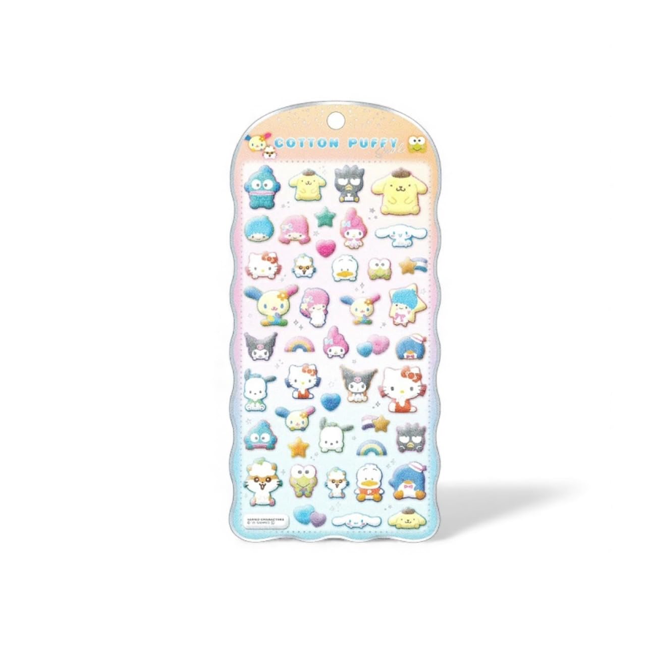 Crux Cotton Puffy Stickers Character Stickers Puffy Stickers (Amazon)