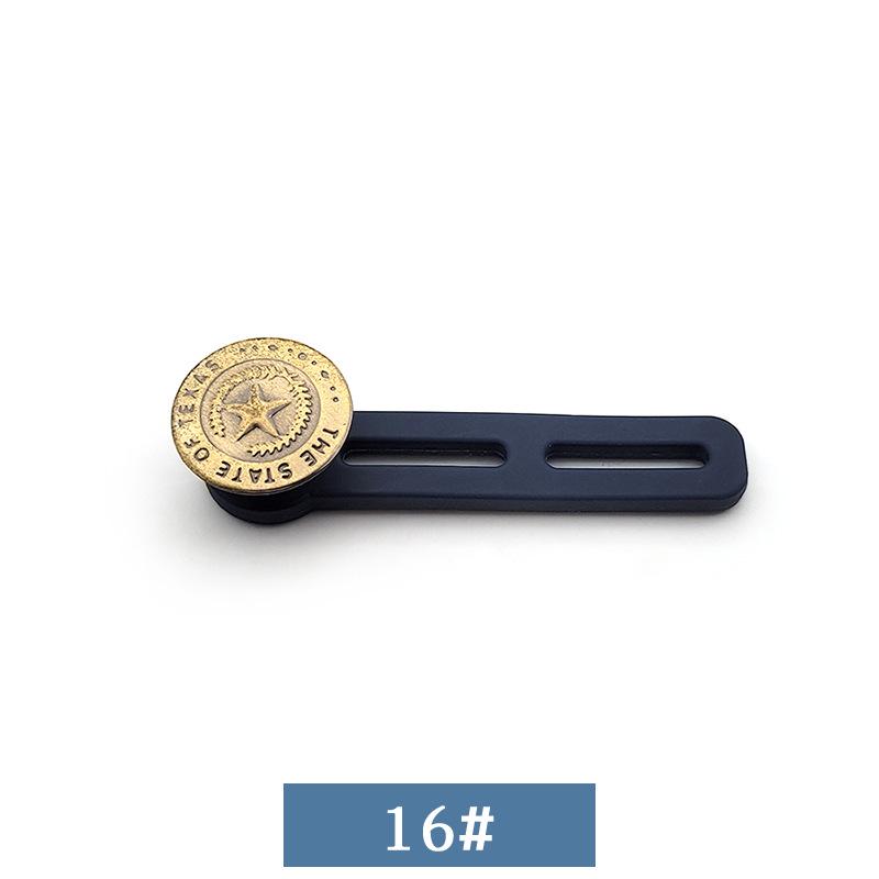 Adjustable Metal Waist Extension Buckle for Jeans