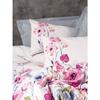 Parure de lit - 1 housse de couette 220 x 240 cm + 2 taies d'oreiller 60 x 60 cm - 100% coton renforcé - Gris