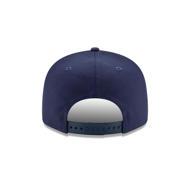 New Era Milwaukee Brewers 9Fifty Snapback Hat Brewers Basic Snapback Old School Brewers Navy Cap,