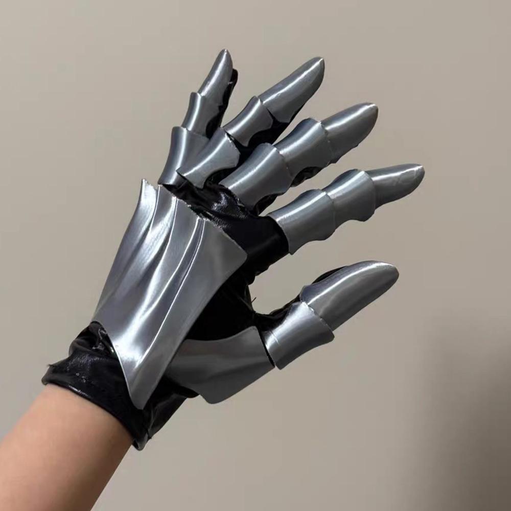 Gants Jouet Mécaniques Cos Gants de Chevalier, Fabriqués en Matériau PETG Imprimé en 3D, Possèdent la Haute Flexibilité des Gants Mecha