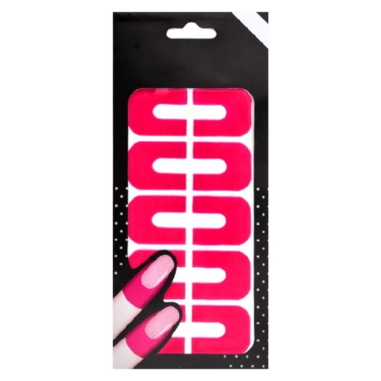 20 Sheets Nails Protector Stickers Nails Polish Protector U-Shape Nails Tape Nails Peels offs Tapes Nails Art Protector