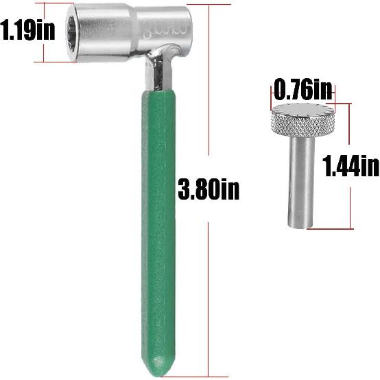 

YMT 2218 Small Engine Valve Tappet Adjusting Tool 6 Piece Set, Motorcycle ATV s ATC s Repair Tool