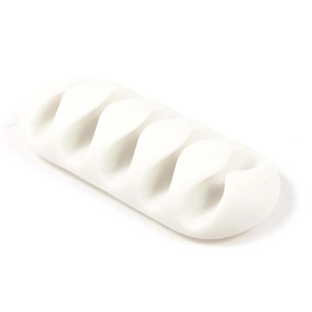 1 Pcs Plug Wire Socket Holder Hook Cable Clip Power USB Cords Sort Out Electronics Accessories Home Office Desk Organizer Supply