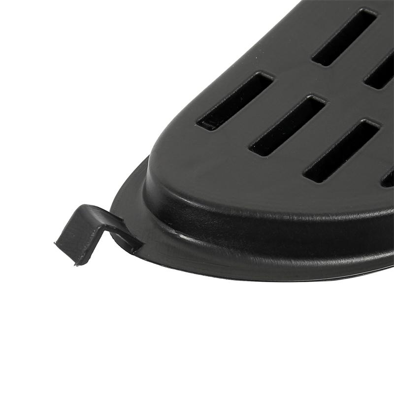 1 Pair Matte Black Car Front Bumper Fog Lamp Light Grilles for Dodge Journey 2014 2015 2016 2017 -2020 68079853AB