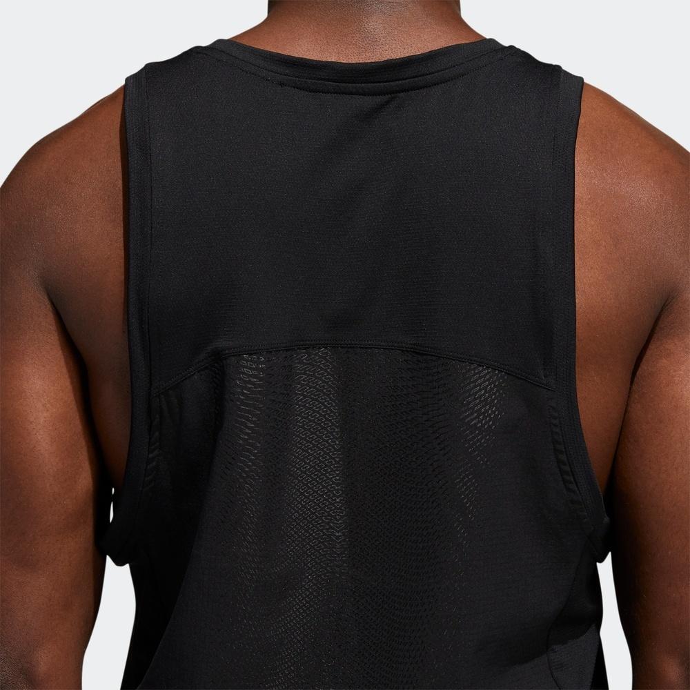 adidas Heat.Rdy Warrior Training Logo Sports Breathable Running Vest Black Men's GT8269