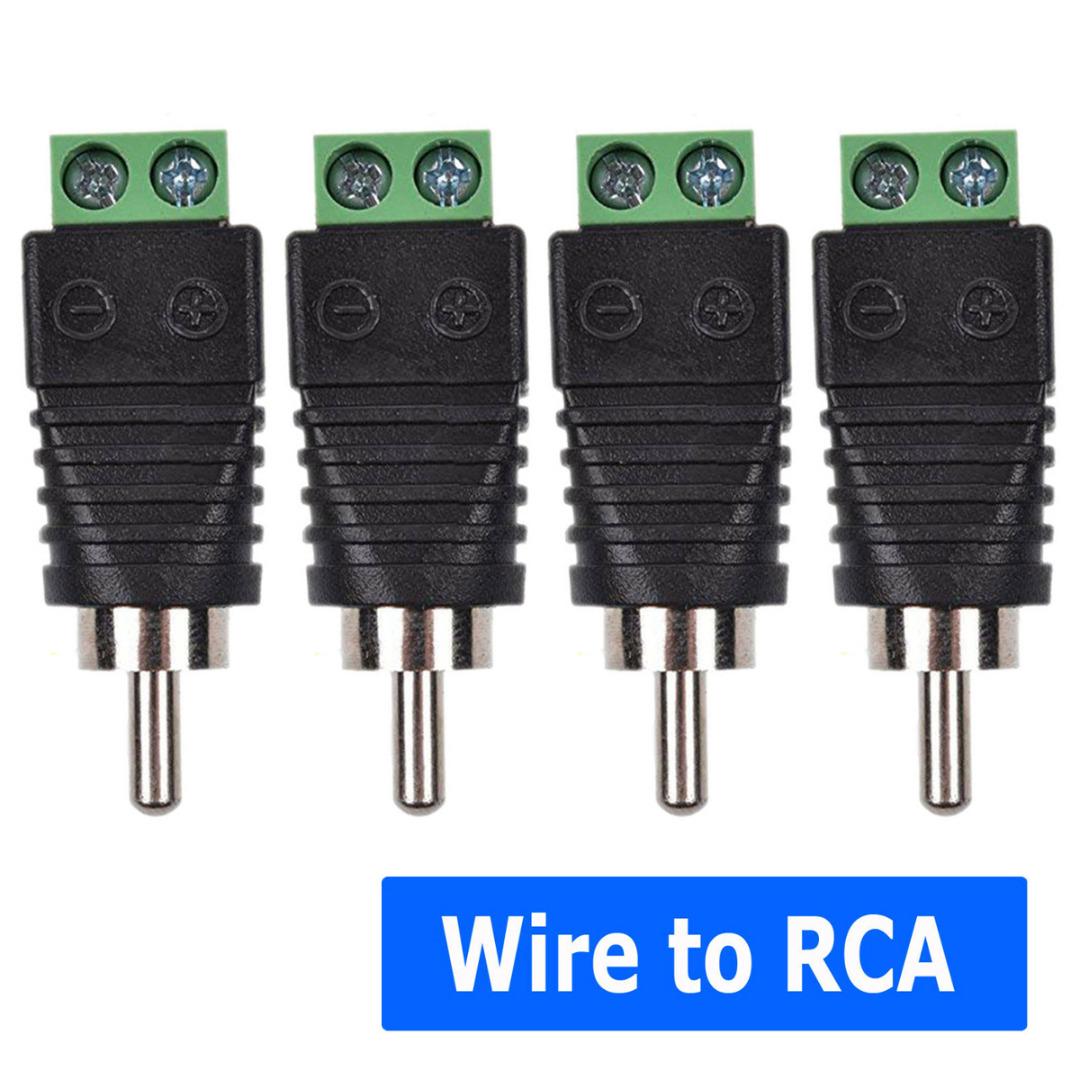 

PDPO 4 шт. акустический кабель к аудио разъему RCA, адаптеру, разъему Bose