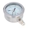Pressure Gauge 1 4 NPT Accuracy Level 2.5 Transparent Dial Vacuum Pressure Gauge with Stainless Steel Housing 0 To