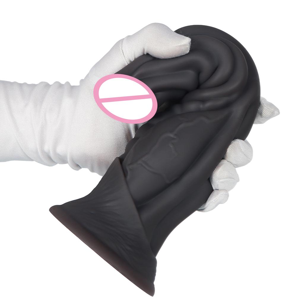 Huge Anal Plug Knot Dilator Prostate Massager G Spot Clitoris Stimulator Big Butt Plug Large Anal Training Expansion Adult Sex Toy for Women Men Gay