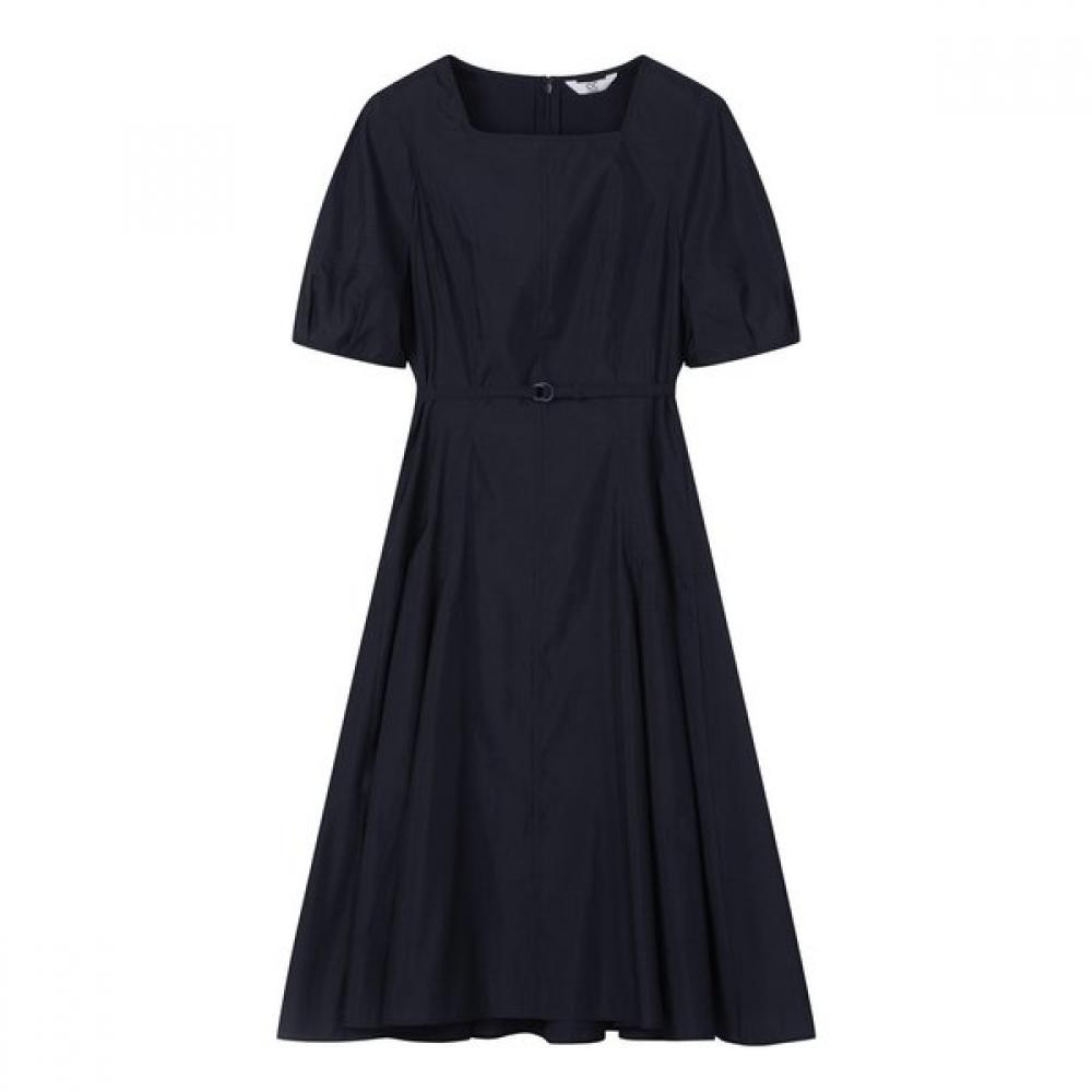 Cc Collect Volume Sleeve Square Neck Dress C252mse137