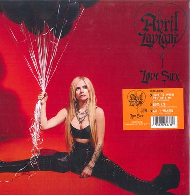 LP Record AVRIL LAVIGNE - Love Sux (Red Vinyl / Analog Record 075678637568 DTA Records 2022 Europe Rock