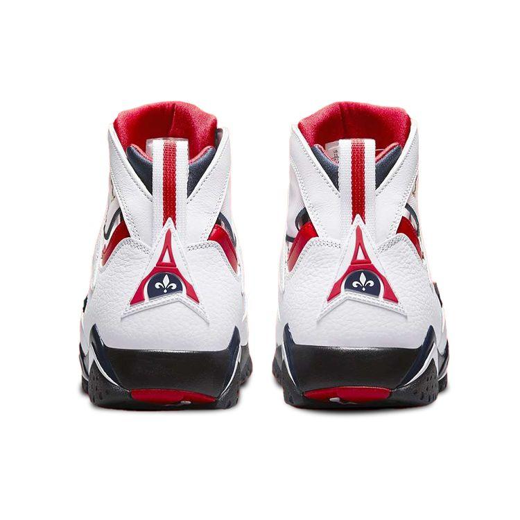 Paris Saint-Germain X Air Jordan 7 Retro Paname Unisex Sneakers White College-Navy Sport-Royal CZ0789-105