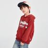 Duoduo Boys' Casual Letter Print Kangaroo Pocket Sweatshirt