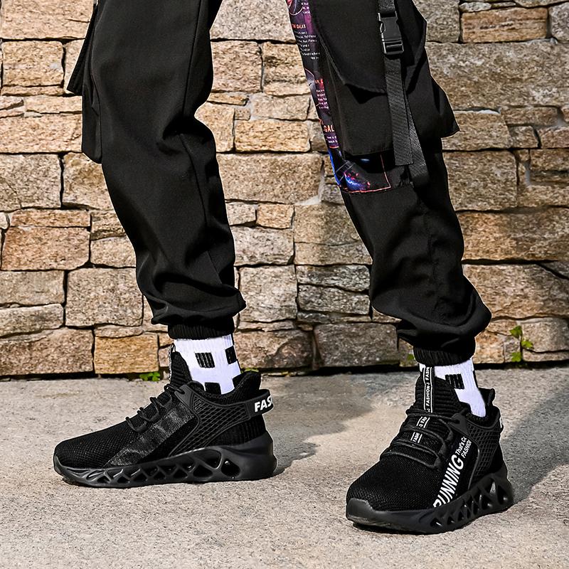 YRZL Mens Sneakers Sports Shoes Men Walking Shoes Lightweight Comfortable Tennis Travel Trekking Jogging Man Sneakers Footwear