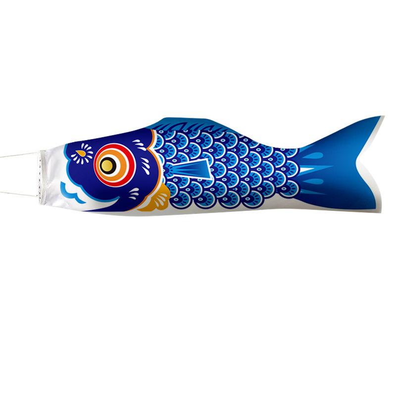 40/70/94cm Japanese Carp Flag Windsock Hanging Fish Flag Kite Colorful Wind Socks Home Garden Decoration