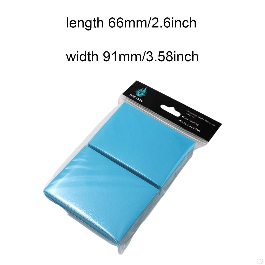 100 Pack Card Sleeves, Frosted, Versatile Gifts, High Performance, Lightweight, for Collector