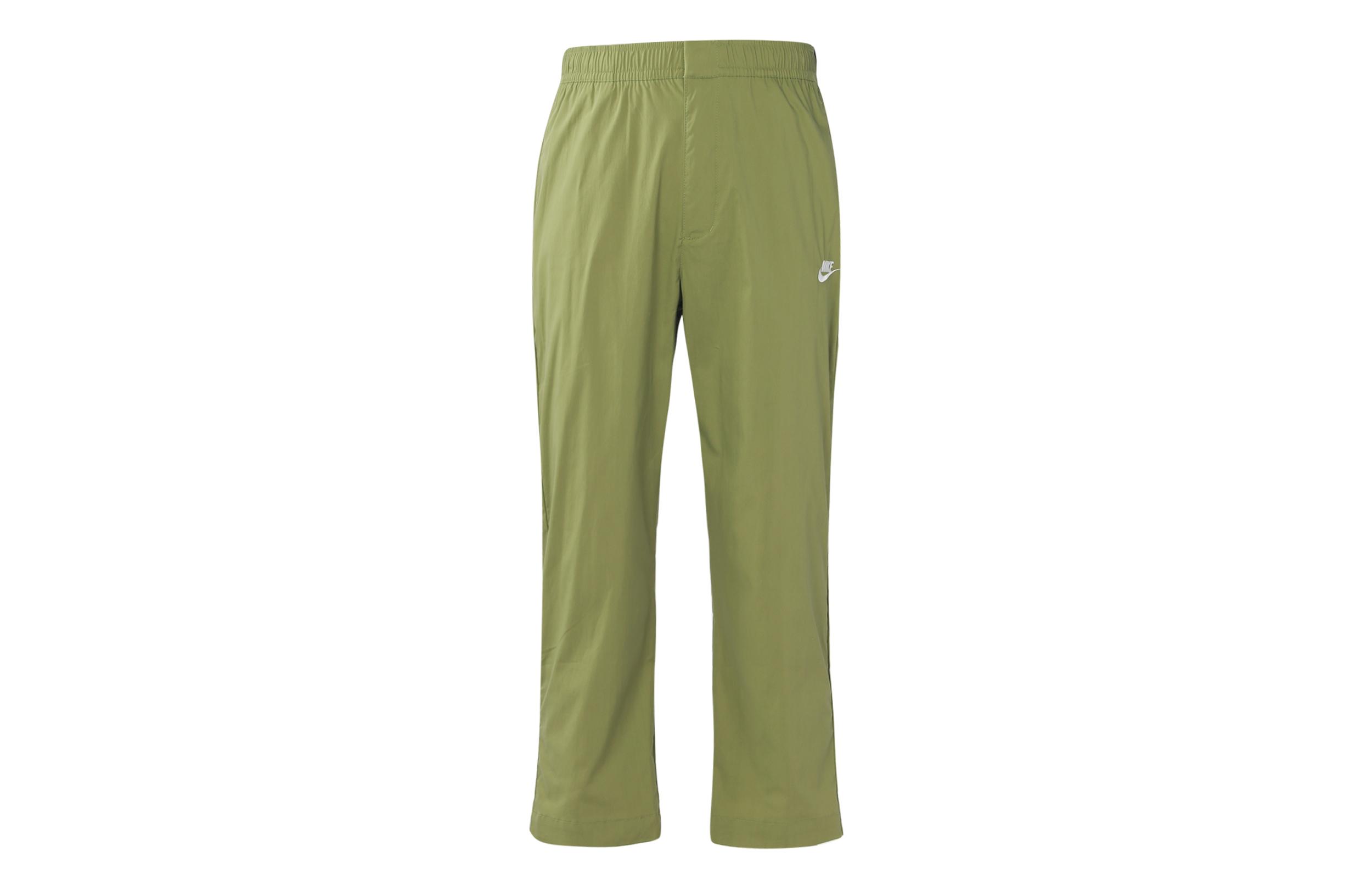 

Nike Knitted Sweatpants Men s Green Moderate Straight Fit Pants DM6824-334 L