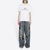 Balenciaga Women'ss Bb Pixel Medium Fit T Shirt White 612965TKVI79040